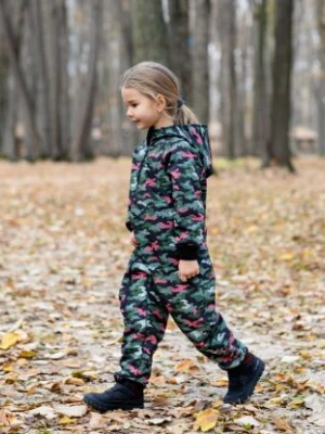 Waterproof Softshell Overall Comfy Green Camouflage Jumpsuit iELM
