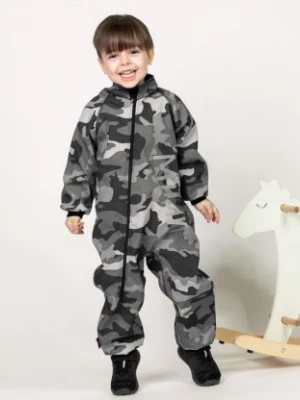 Waterproof Softshell Overall Comfy Grey Military Bodysuit iELM