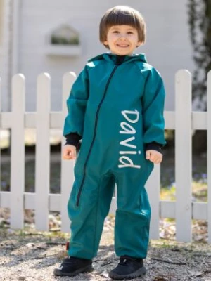 Waterproof Softshell Overall Comfy Jungle Green Jumpsuit iELM