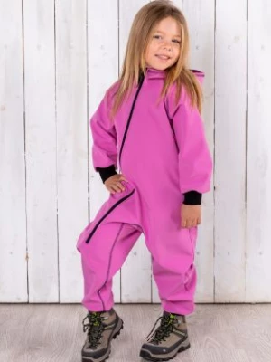 Waterproof Softshell Overall Comfy Lilac Jumpsuit iELM