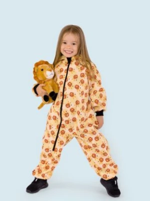 Waterproof Softshell Overall Comfy Lions Yellow Jumpsuit iELM