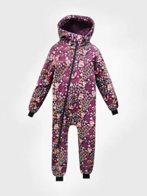 Waterproof Softshell Overall Comfy Sleeping Foxes And Flowers Jumpsuit iELM