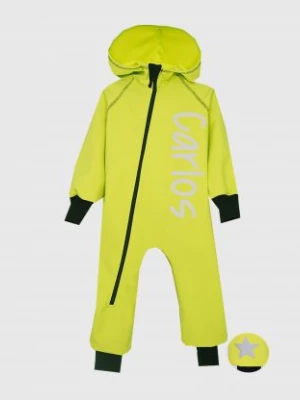 Waterproof Softshell Overall Comfy Yellow Chrome Jumpsuit iELM