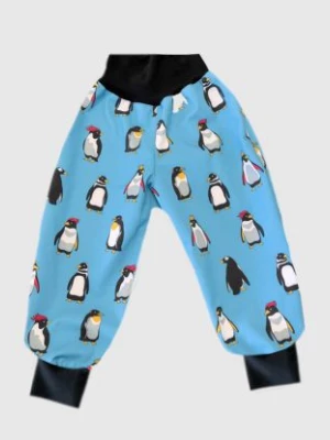 Waterproof Softshell Pants Blue Penguins iELM
