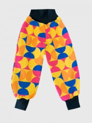 Waterproof Softshell Pants Multicolor Circles iELM