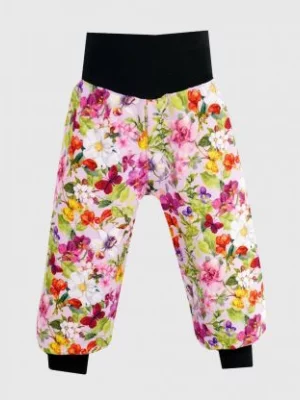 Waterproof Softshell Pants Orchids And Butterflies Pink iELM