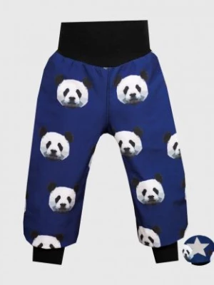 Waterproof Softshell Pants Pixel Panda Blue iELM