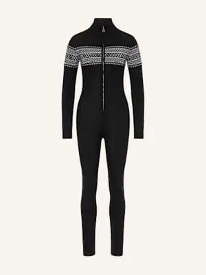 We Norwegians Kombinezon Z Dzianiny Signature Z Wełny Merino schwarz