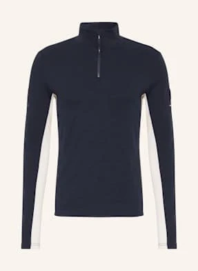 We Norwegians Warstwa Środkowa Z Materiału Pika Voss Z Wełny Merino blau