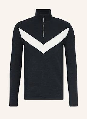 We Norwegians Warstwa Środkowa Z Materiału Pika Voss Z Wełny Merino schwarz