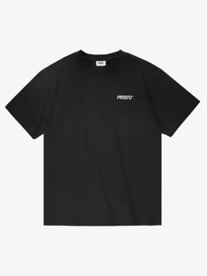 Wear The Street t-shirt bawełniany męski czarny Klasyk