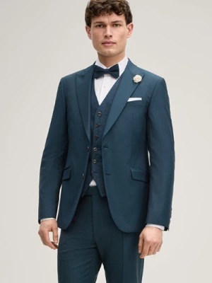 Wedding Kurtka modułowa Hawker w kolorze petrolowym Joop