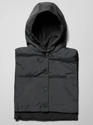 Weekday Kamizelka pikowana w kolorze czarnym rozmiar: onesize