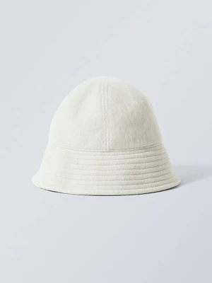 Weekday Kapelusz w kolorze kremowym rozmiar: 56cm