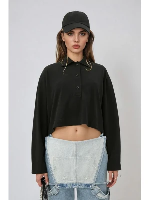 Weekday Koszulka w kolorze czarnym rozmiar: XS