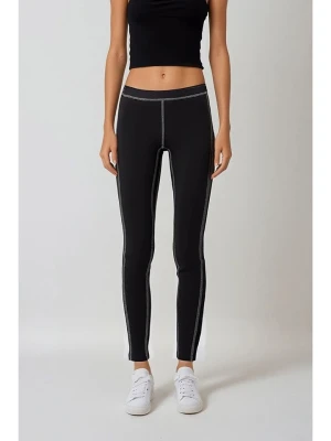 Weekday Legginsy w kolorze czarnym rozmiar: M