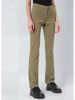 Weekday Spodnie w kolorze khaki rozmiar: 44