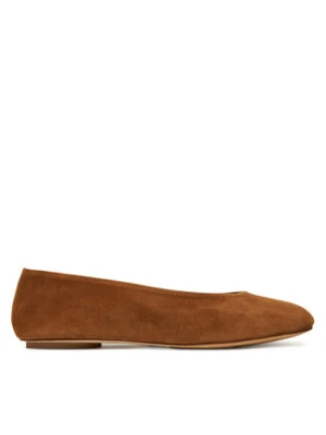Weekend Max Mara Baleriny Todisuede 2525526074600 Brązowy