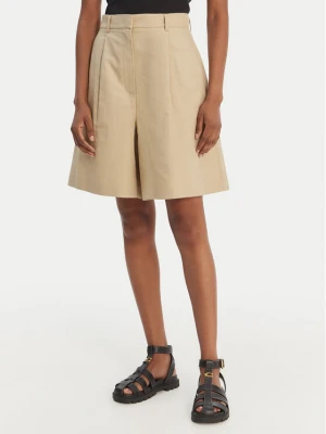 Weekend Max Mara Bermudy Ecuba 2615141022 Beżowy Loose Fit