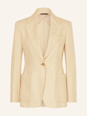 Weekend Max Mara Blezer Galli Z Lnem beige