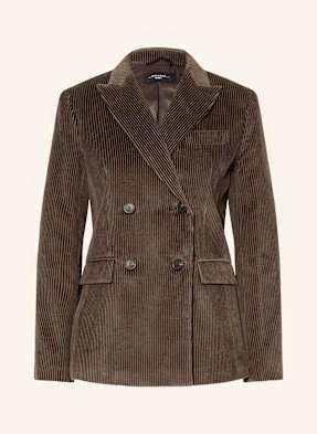 Weekend Max Mara Blezer Katanga Ze Sztruksu braun