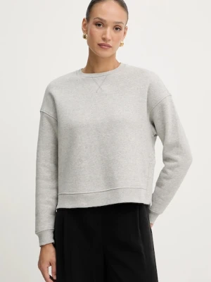Weekend Max Mara bluza GERBA damska kolor szary gładka 2525926011600