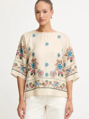 Weekend Max Mara bluzka damska jedwabna SAMBA