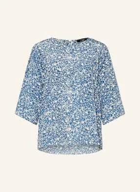 Weekend Max Mara Bluzka Ginnico Z Jedwabiu Z Rękawami 3/4 blau