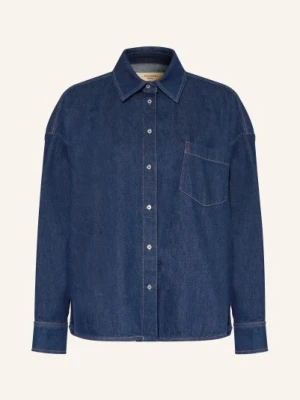 Weekend Max Mara Bluzka Jeansowa Foggia blau GRANATOWY