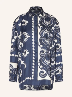 Weekend Max Mara Bluzka Koszulowa Lastra Z Jedwabiu blau