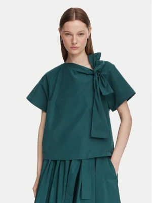 Weekend Max Mara Bluzka Recente 2625166071 Zielony ciemny Regular Fit