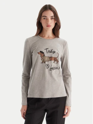 Weekend Max Mara Bluzka Renoir 2525946032 Szary Regular Fit