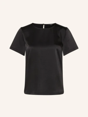 Weekend Max Mara Bluzka Zona Z Mieszanki Materiałów schwarz