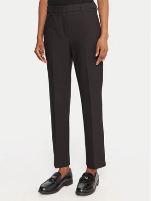 Weekend Max Mara Chinosy Rana 2515131031 Czarny Slim Fit
