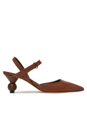 Weekend Max Mara Czółenka 2515521035600 Brązowy