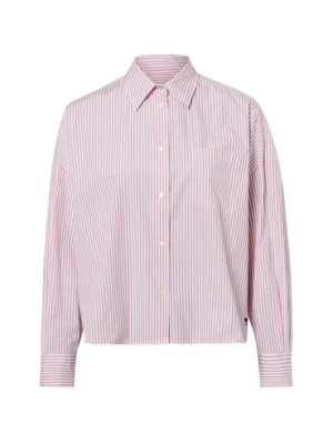 Weekend Max Mara Damska bluzka koszulowa Kobiety Bawełna biały|wyrazisty róż,