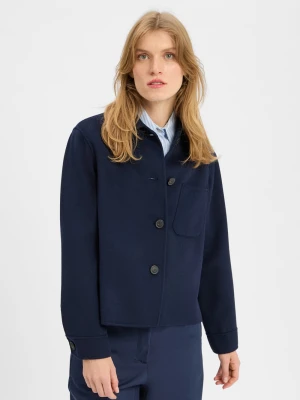 Weekend Max Mara Damska kurtka wełniana - Nordica Kobiety niebieski jednolity,