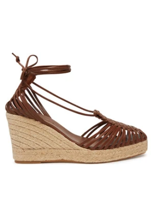 Weekend Max Mara Espadryle Quirino 2515521115670 Brązowy