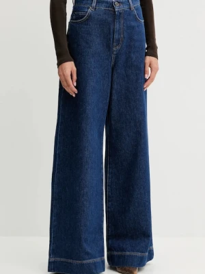 Weekend Max Mara jeansy CIRO damskie kolor granatowy 2525186042600