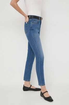 Weekend Max Mara jeansy damskie kolor niebieski 2415181051600