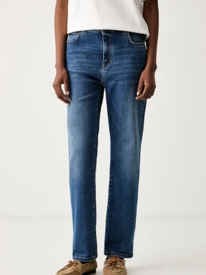 Weekend Max Mara jeansy damskie WKDLANA niebieski