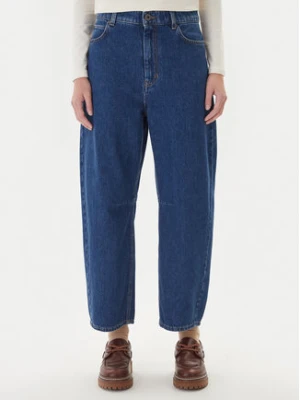 Weekend Max Mara Jeansy Douglas 2525186022 Granatowy Baggy Fit