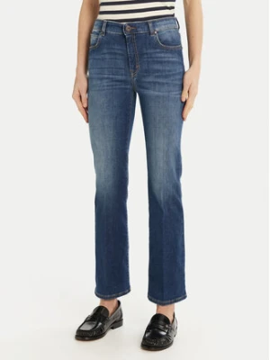 Weekend Max Mara Jeansy Rapallo 2515181011 Granatowy Flare Fit