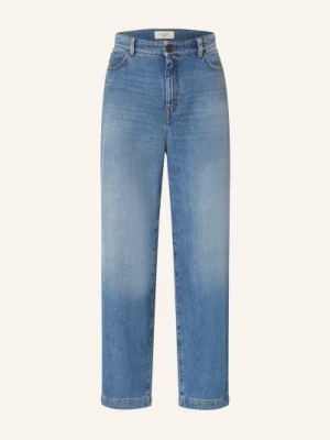 Weekend Max Mara Jeansy Straight Brava blau