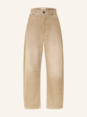 Weekend Max Mara Jeansy Typu Barrel Arcadia beige