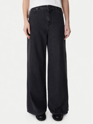 Weekend Max Mara Jeansy Vega 2615181041 Czarny Wide Leg