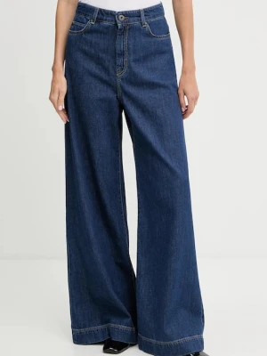Weekend Max Mara jeansy VEGA damskie kolor granatowy 2525186061600