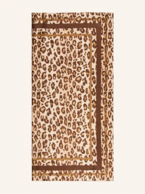 Weekend Max Mara Jedwabna Chusta Onestonew braun