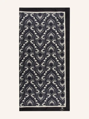 Weekend Max Mara Jedwabna Chusta Wkaonesto blau