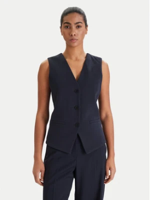 Weekend Max Mara Kamizelka garniturowa Poggio 2615911021 Granatowy Slim Fit